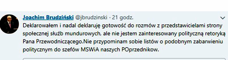 brudzinski tweet 1