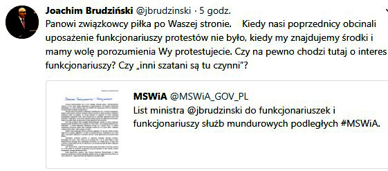 brudzinski tweet d