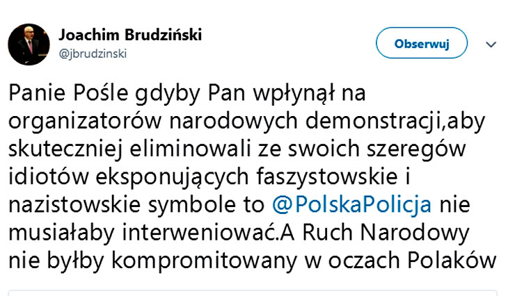 brudzinski twitter dpn