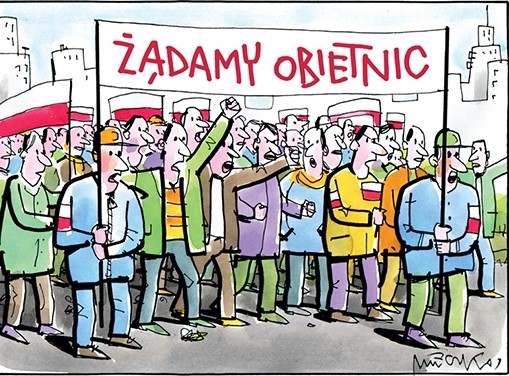 mleczko zadamy obietnic
